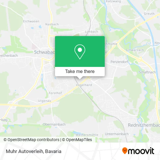 Карта Muhr Autoverleih