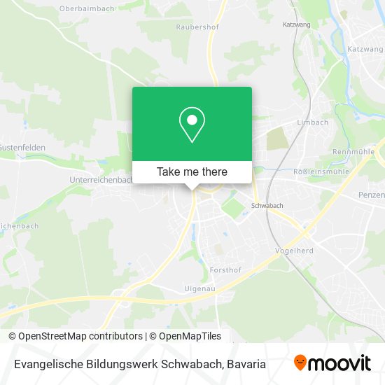 Evangelische Bildungswerk Schwabach map