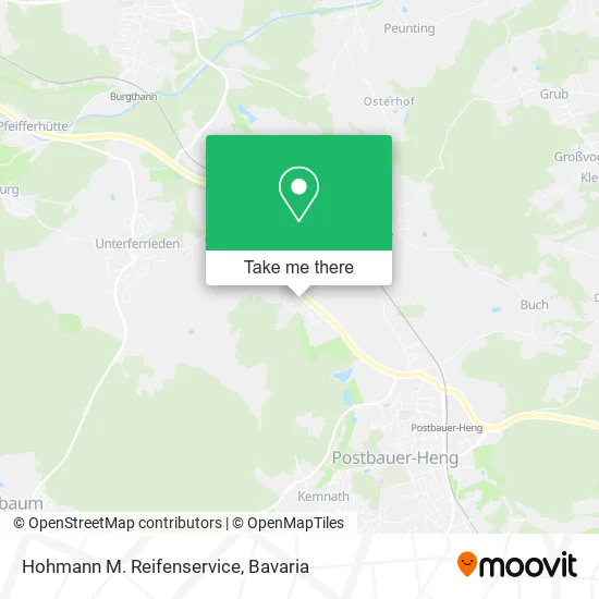 Карта Hohmann M. Reifenservice
