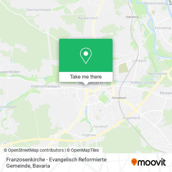Franzosenkirche - Evangelisch Reformierte Gemeinde map
