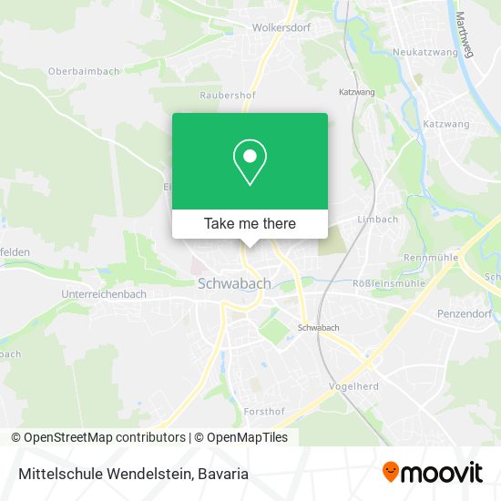 Mittelschule Wendelstein map