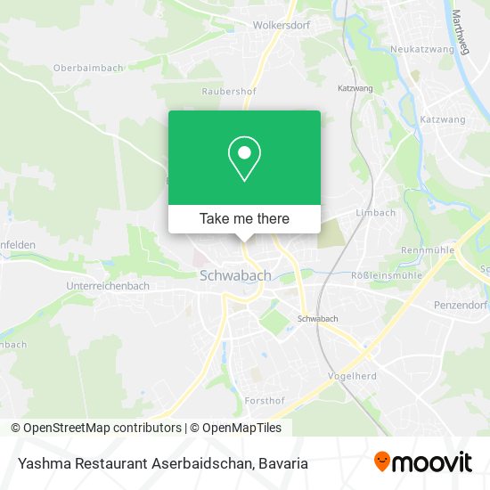 Yashma Restaurant Aserbaidschan map