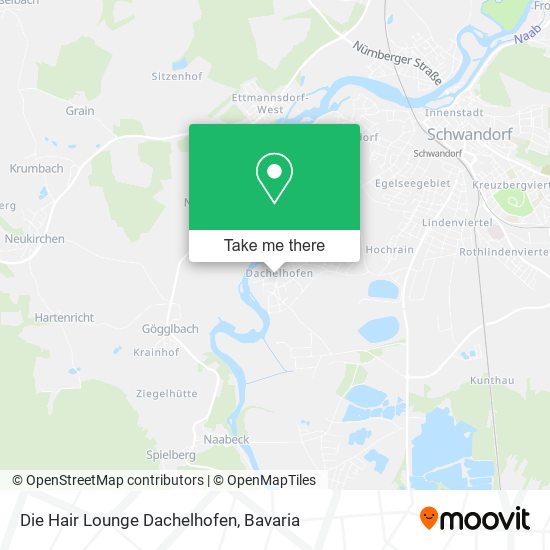 Die Hair Lounge Dachelhofen map