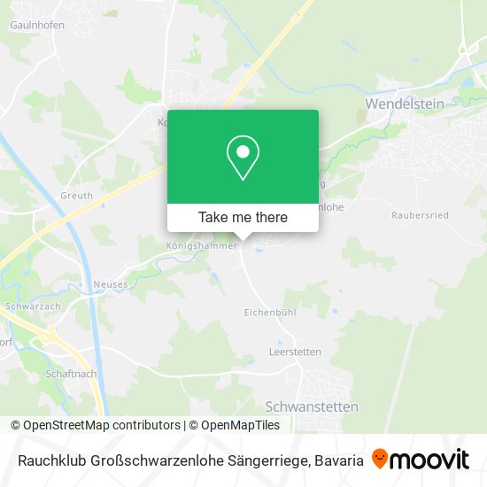 Rauchklub Großschwarzenlohe Sängerriege map