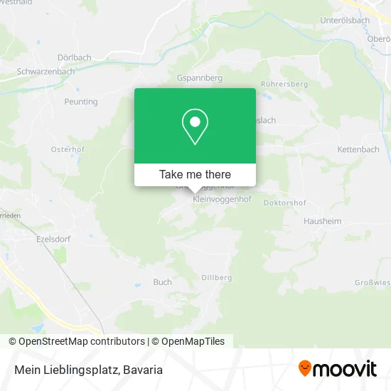 Карта Mein Lieblingsplatz