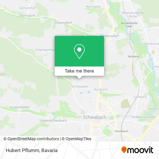 Карта Hubert Pflumm