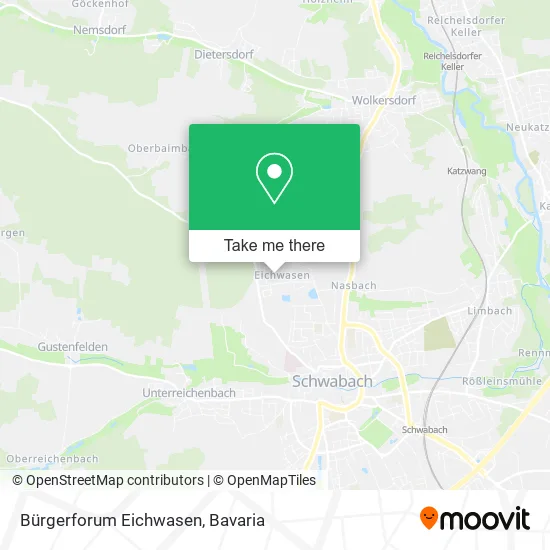 Карта Bürgerforum Eichwasen