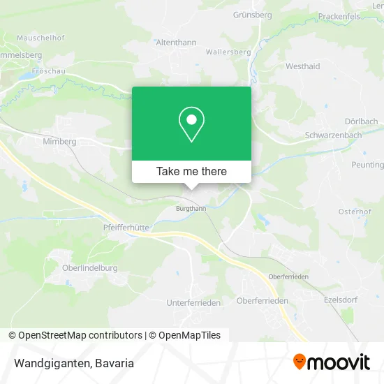 Карта Wandgiganten