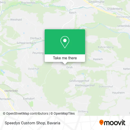 Карта Speedys Custom Shop