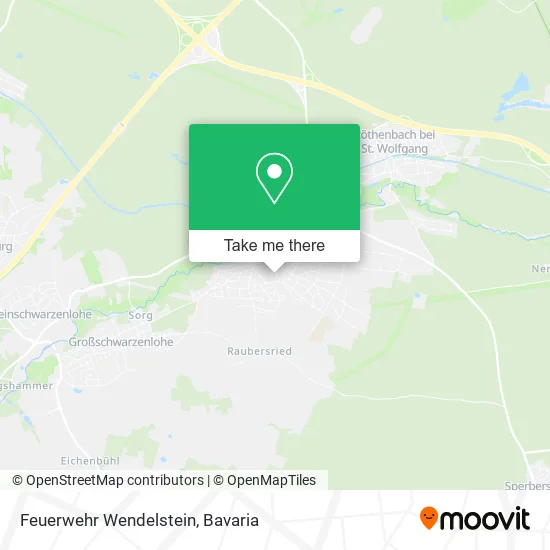 Карта Feuerwehr Wendelstein