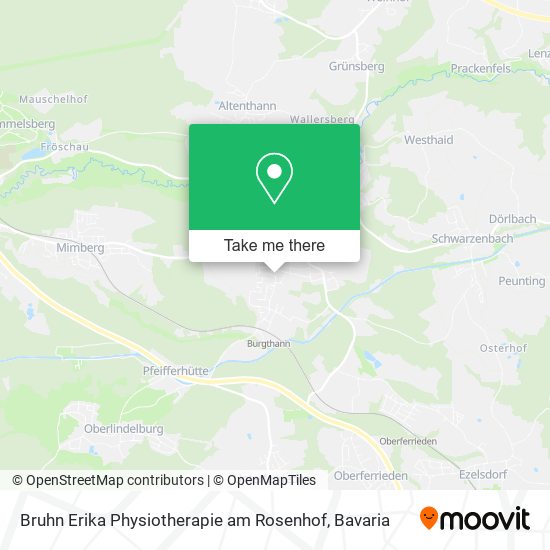 Bruhn Erika Physiotherapie am Rosenhof map