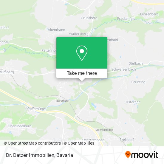 Dr. Datzer Immobilien map