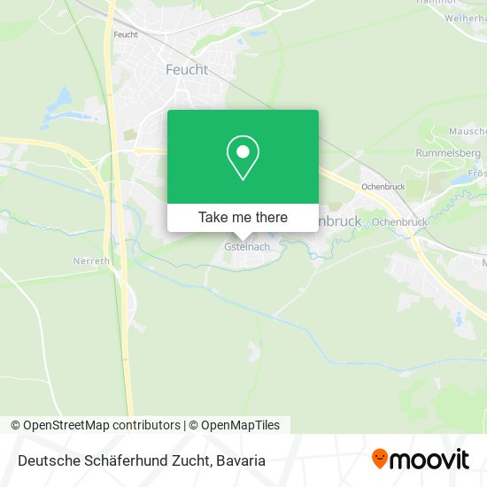 Deutsche Schäferhund Zucht map