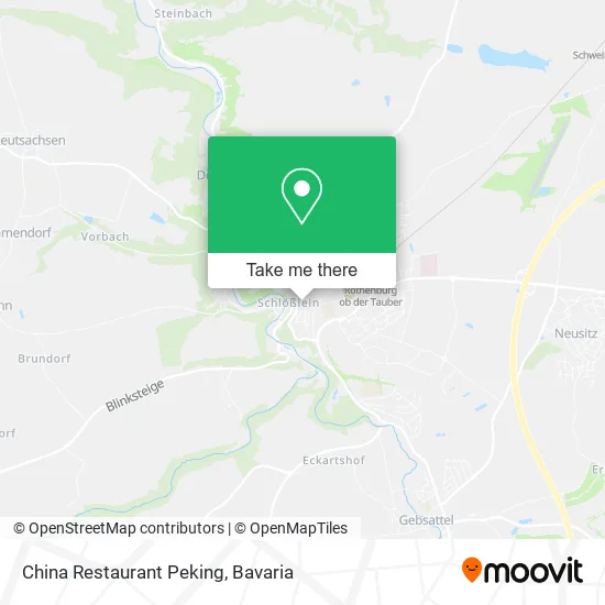 Карта China Restaurant Peking