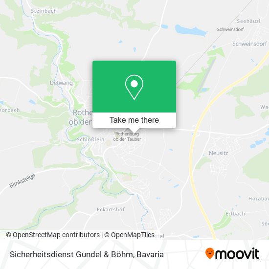 Sicherheitsdienst Gundel & Böhm map