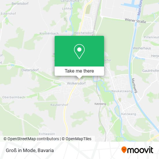 Groß in Mode map