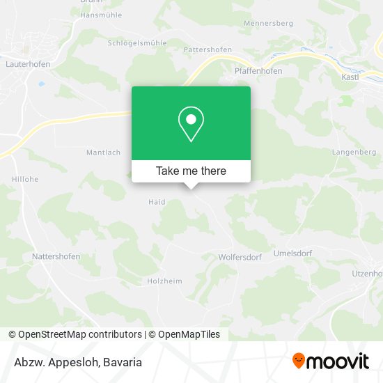 Abzw. Appesloh map