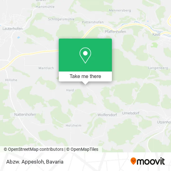 Карта Abzw. Appesloh