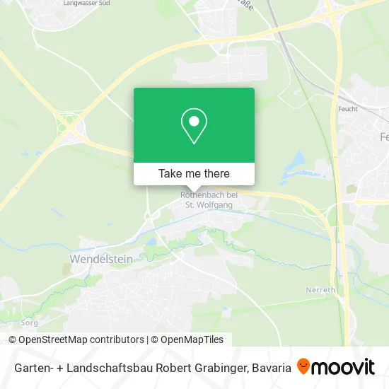 Garten- + Landschaftsbau Robert Grabinger map