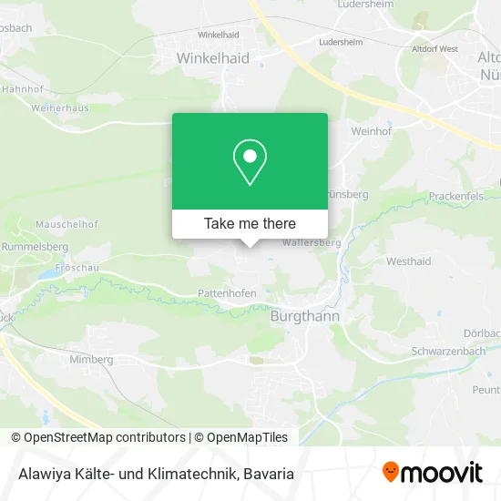 Карта Alawiya Kälte- und Klimatechnik
