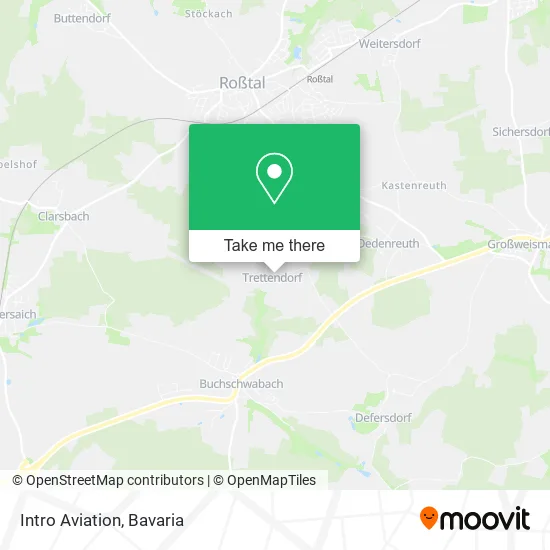 Карта Intro Aviation