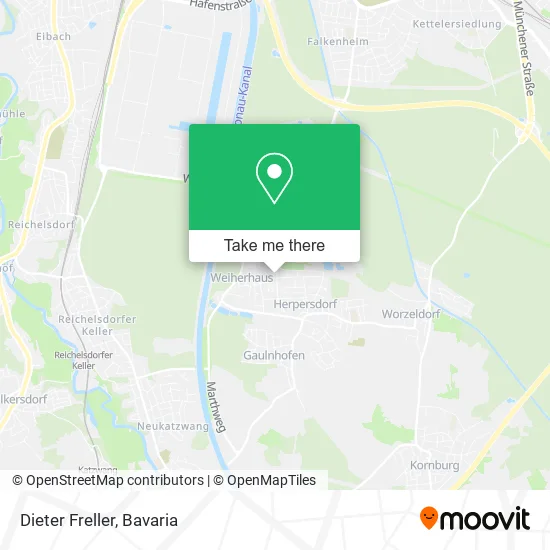 Dieter Freller map