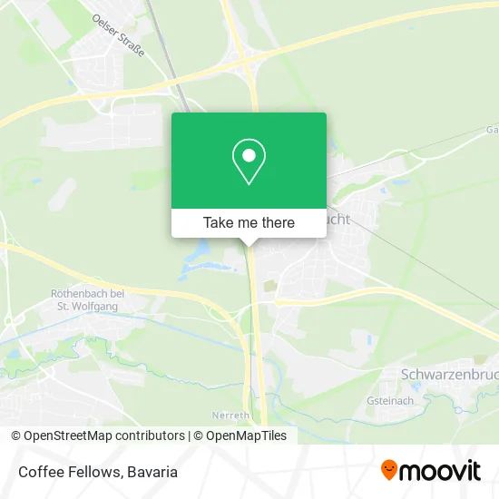 Карта Coffee Fellows