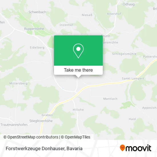 Карта Forstwerkzeuge Donhauser