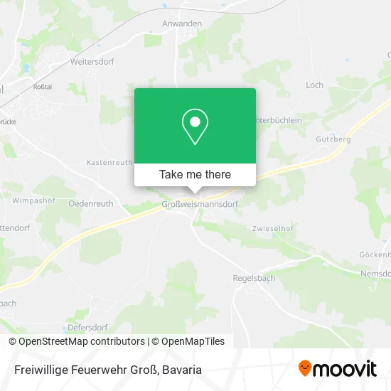 Карта Freiwillige Feuerwehr Groß