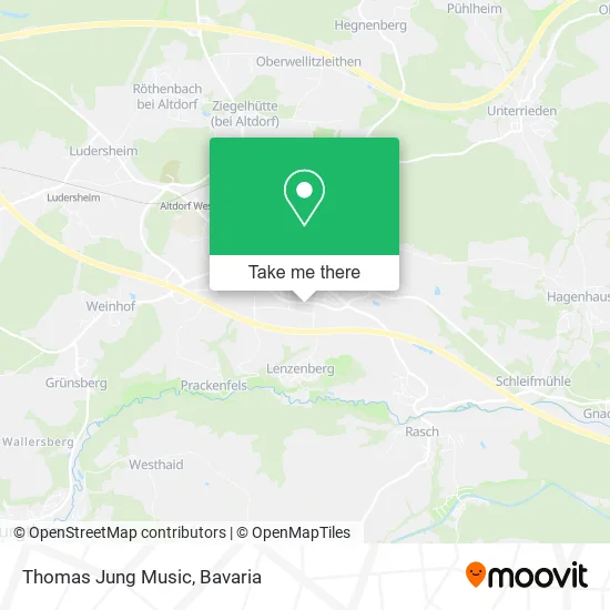 Карта Thomas Jung Music