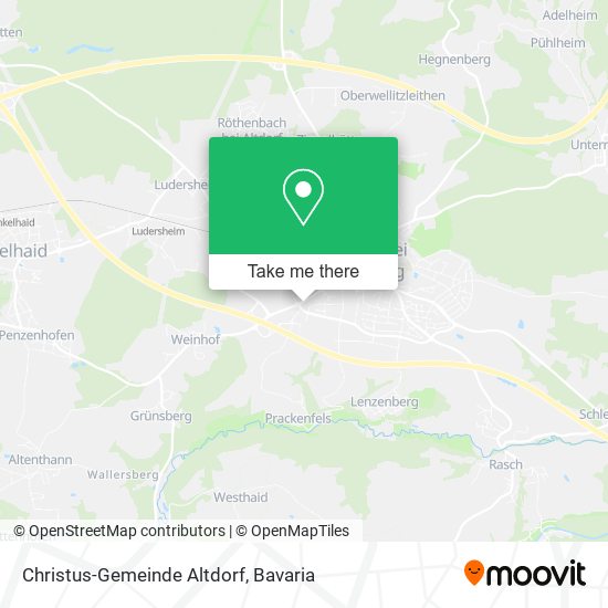 Christus-Gemeinde Altdorf map