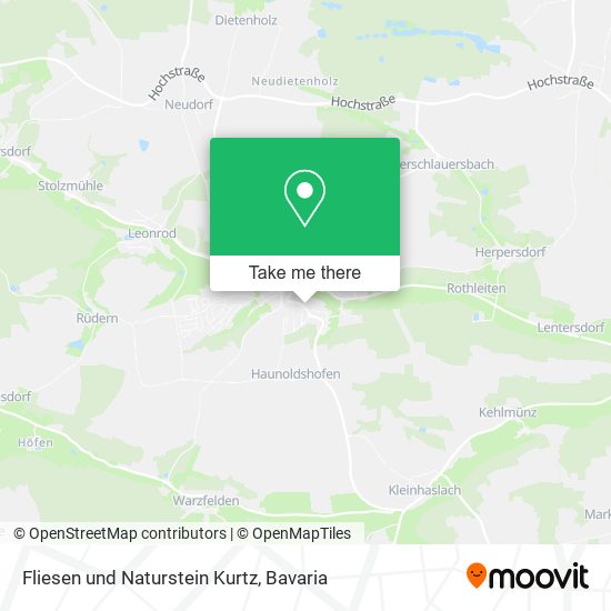 Fliesen und Naturstein Kurtz map