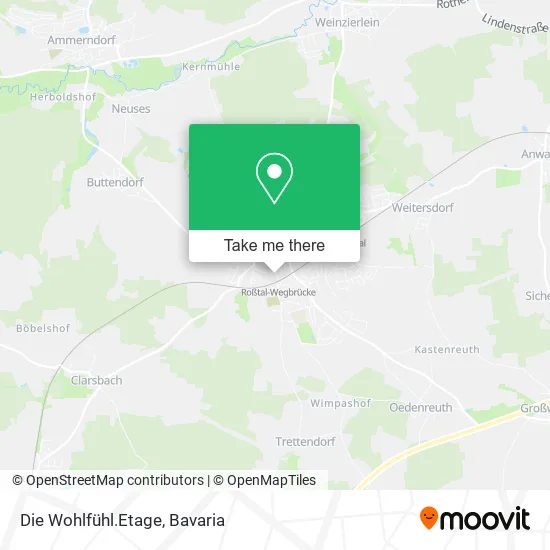 Карта Die Wohlfühl.Etage
