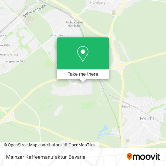 Карта Mainzer Kaffeemanufaktur
