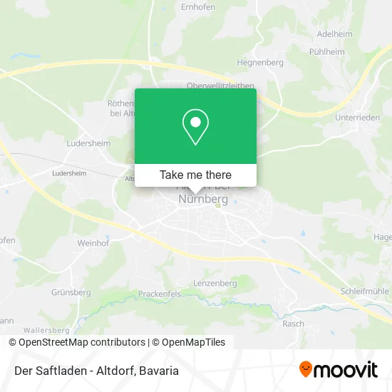 Карта Der Saftladen - Altdorf