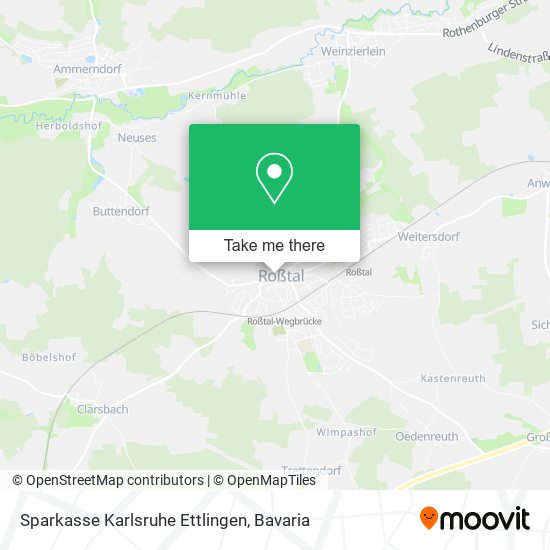Sparkasse Karlsruhe Ettlingen map
