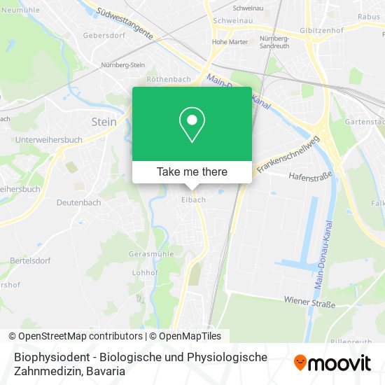 Biophysiodent - Biologische und Physiologische Zahnmedizin map