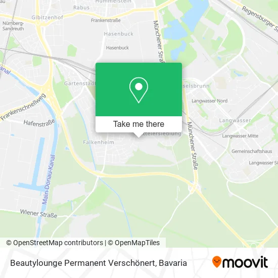 Карта Beautylounge Permanent Verschönert