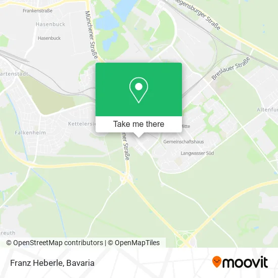 Карта Franz Heberle