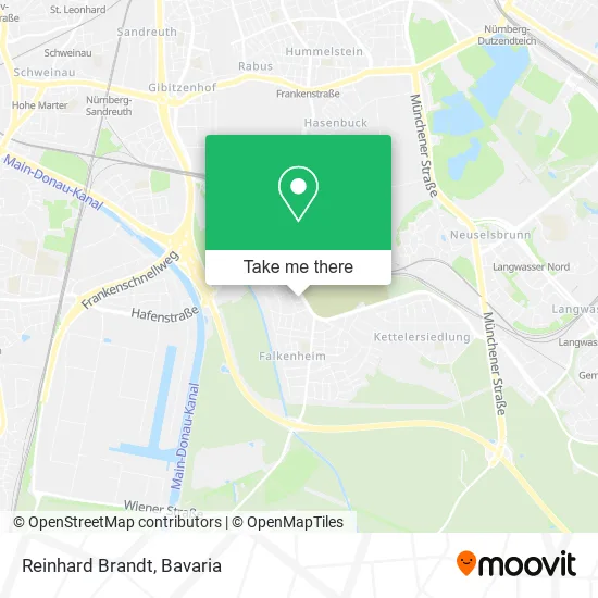 Карта Reinhard Brandt