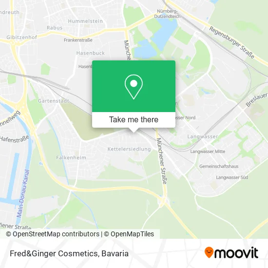 Карта Fred&Ginger Cosmetics