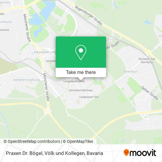 Praxen Dr. Bögel, Völk und Kollegen map