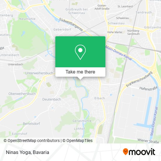 Ninas Yoga map