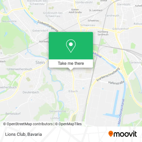 Карта Lions Club