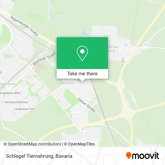 Карта Schlegel Tiernahrung