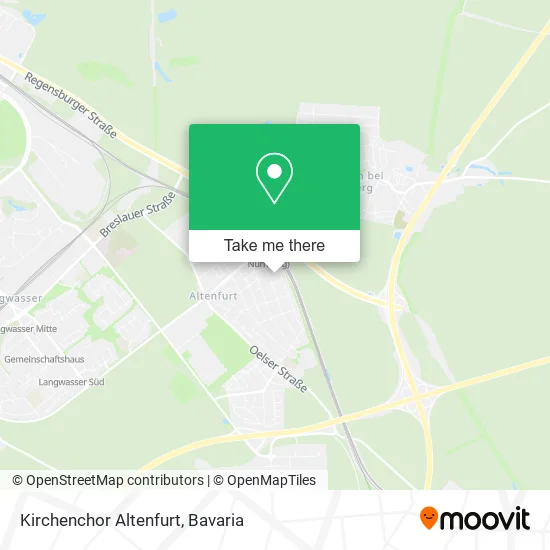 Карта Kirchenchor Altenfurt