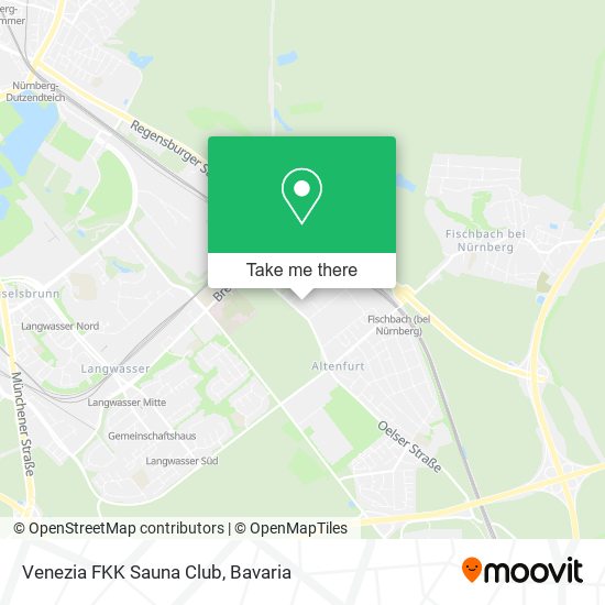 Venezia FKK Sauna Club map