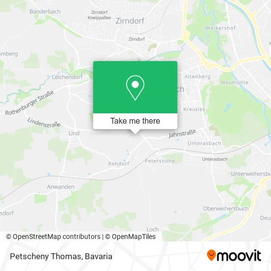 Карта Petscheny Thomas