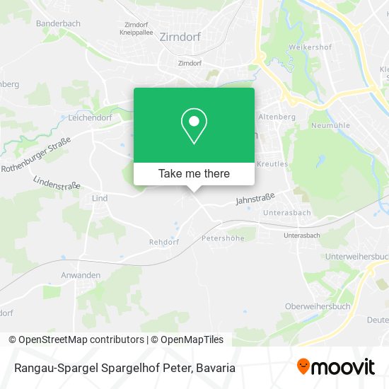 Rangau-Spargel Spargelhof Peter map