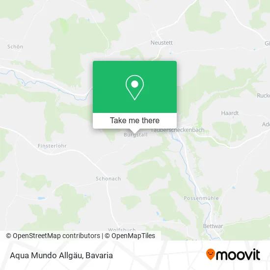 Карта Aqua Mundo Allgäu